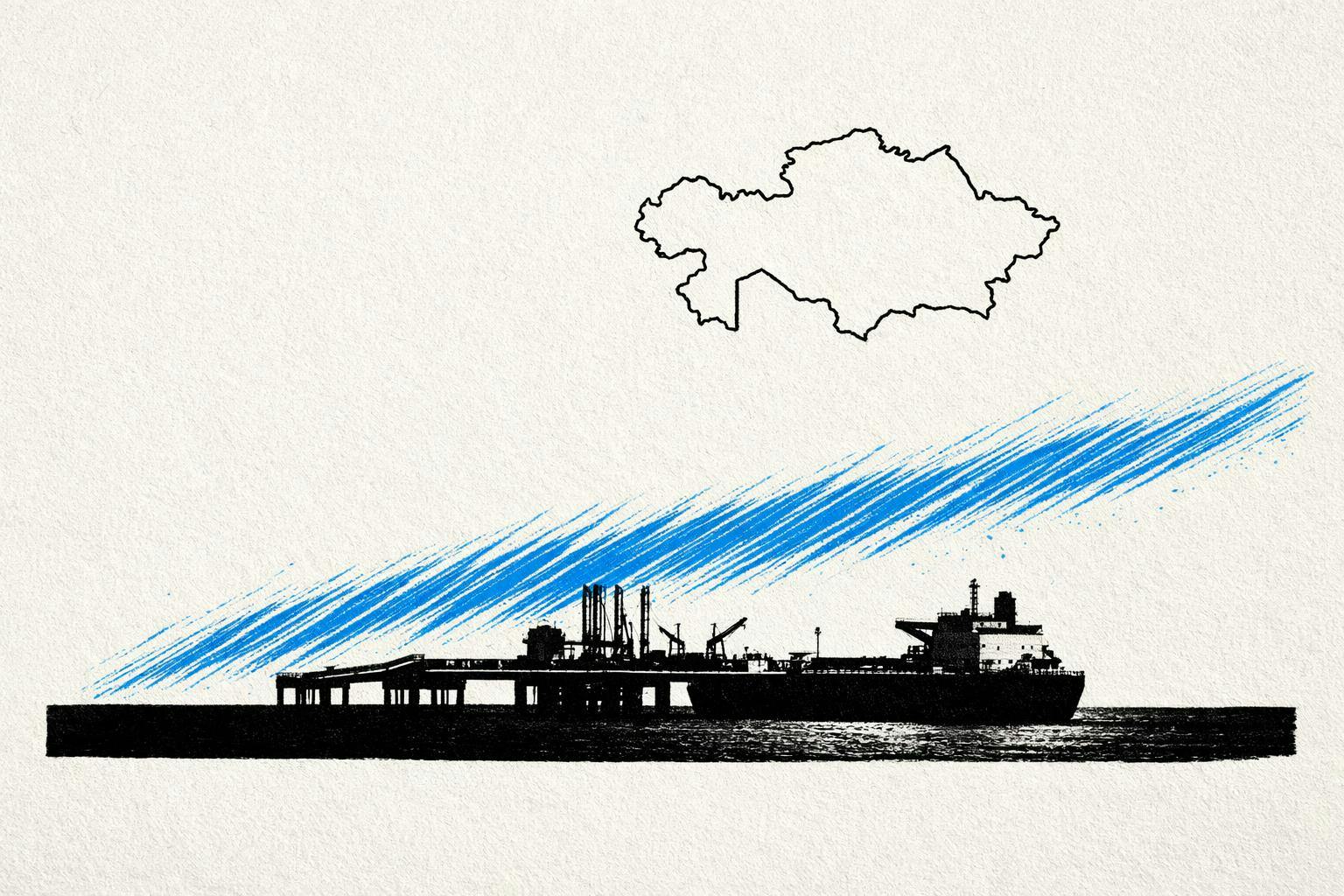 Energy sector infrastructure highlighting the scale of pipeline and terminal operations.