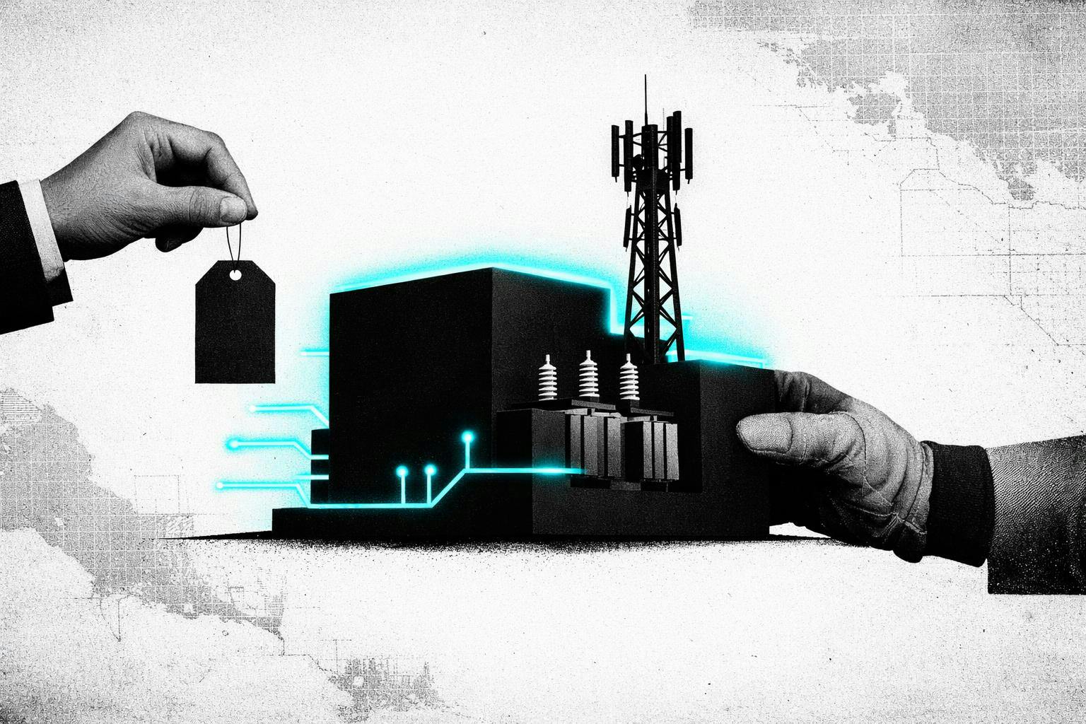 Graphic depicting Morgan Stanley's analysis of Brookfield Infrastructure's potential for AI growth.