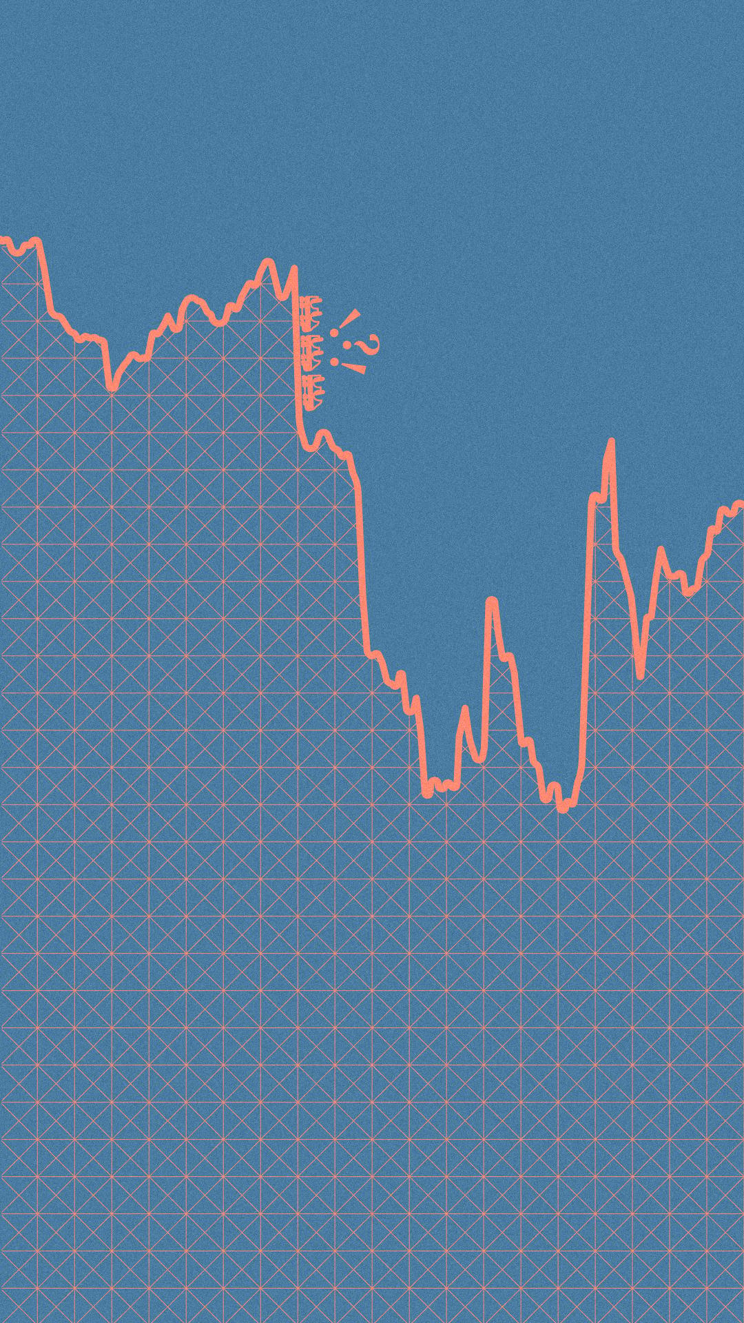 An infographic showing the major market movements during the first week of April 2025.