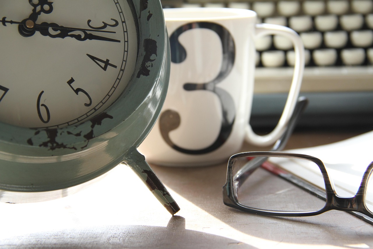 A stylish desktop calendar and stationery representing quarterly category rotation.