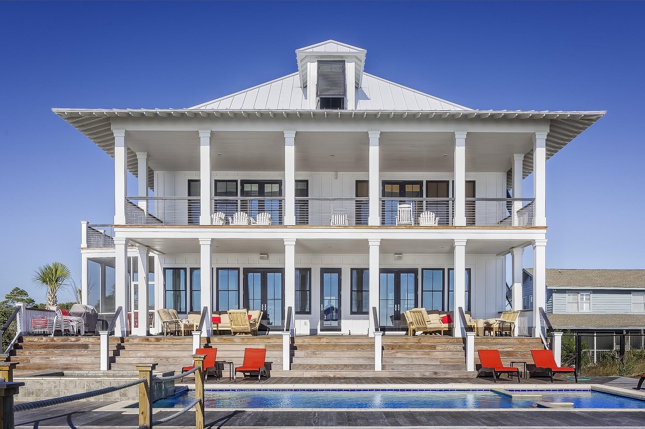 Exterior of a modern suburban home representing the choice of a residential business address.