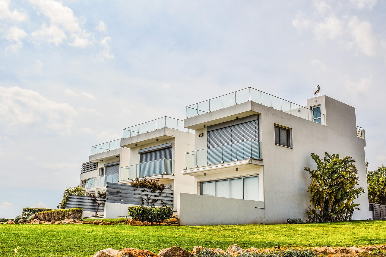A contemporary suburban house representing real estate equity and mortgage considerations
